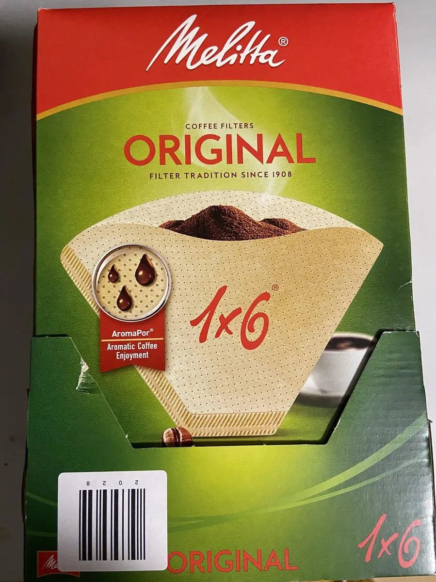 Melitta Original Koffiefilters 1x6 - 40 Stuks