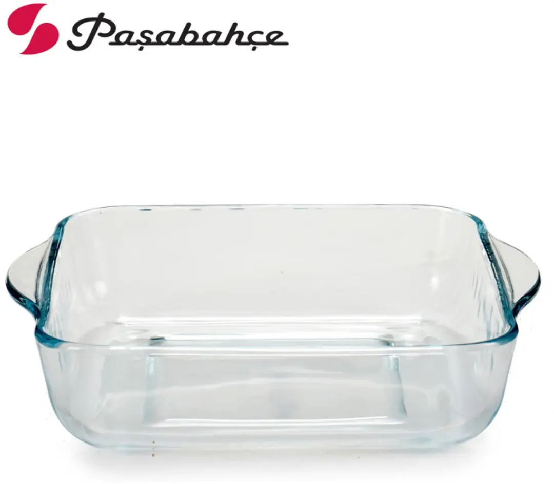 Pasabahce Vierkante Ovenschaal Glas 2L
