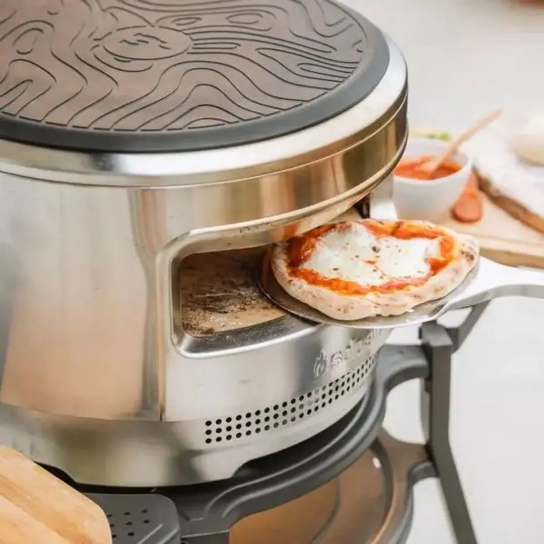 Solo Stove Pizza Ovenmat Pi-collectie - Silicone - Zwart