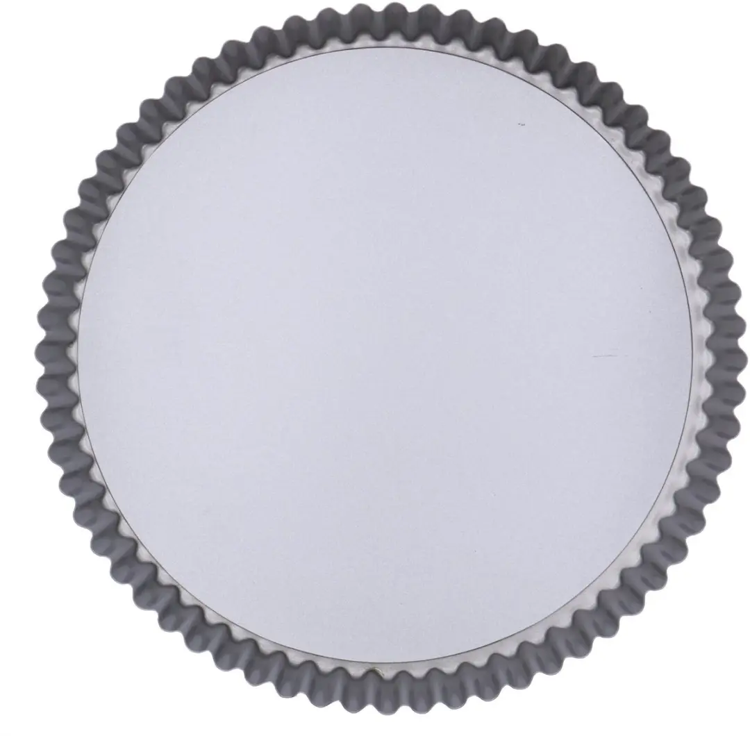 Patisse Quichevorm 28cm Losse Bodem - Zilver