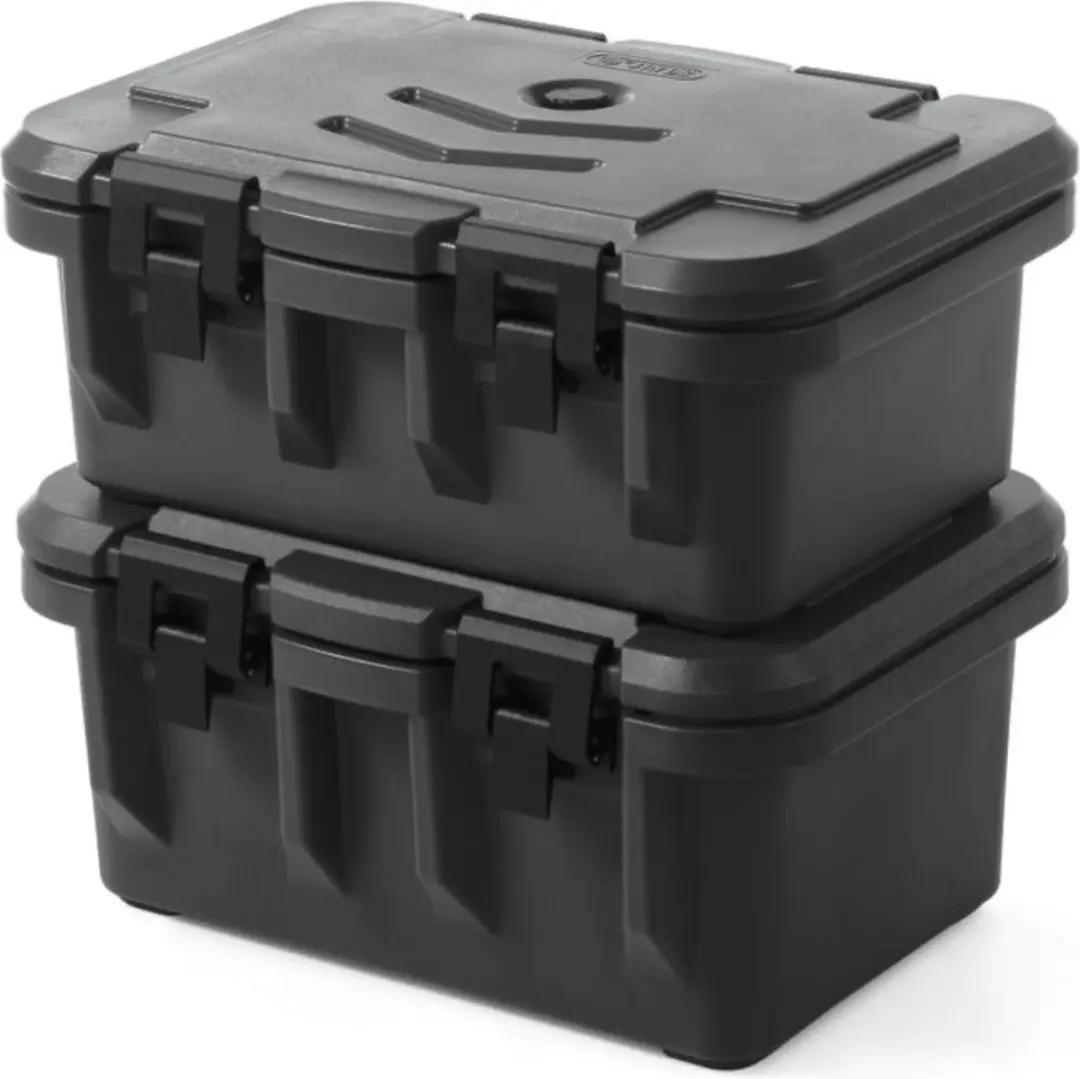 HENDI Thermo Catering Container GN1/1 877852 - Bovenlader 9.4L - Grijs
