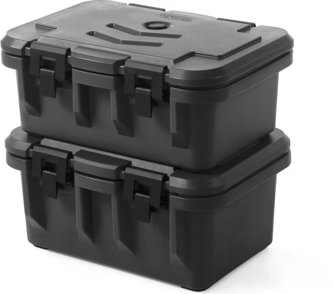 HENDI Thermo Catering Container GN1/1 877852 - Bovenlader 9.4L - Grijs