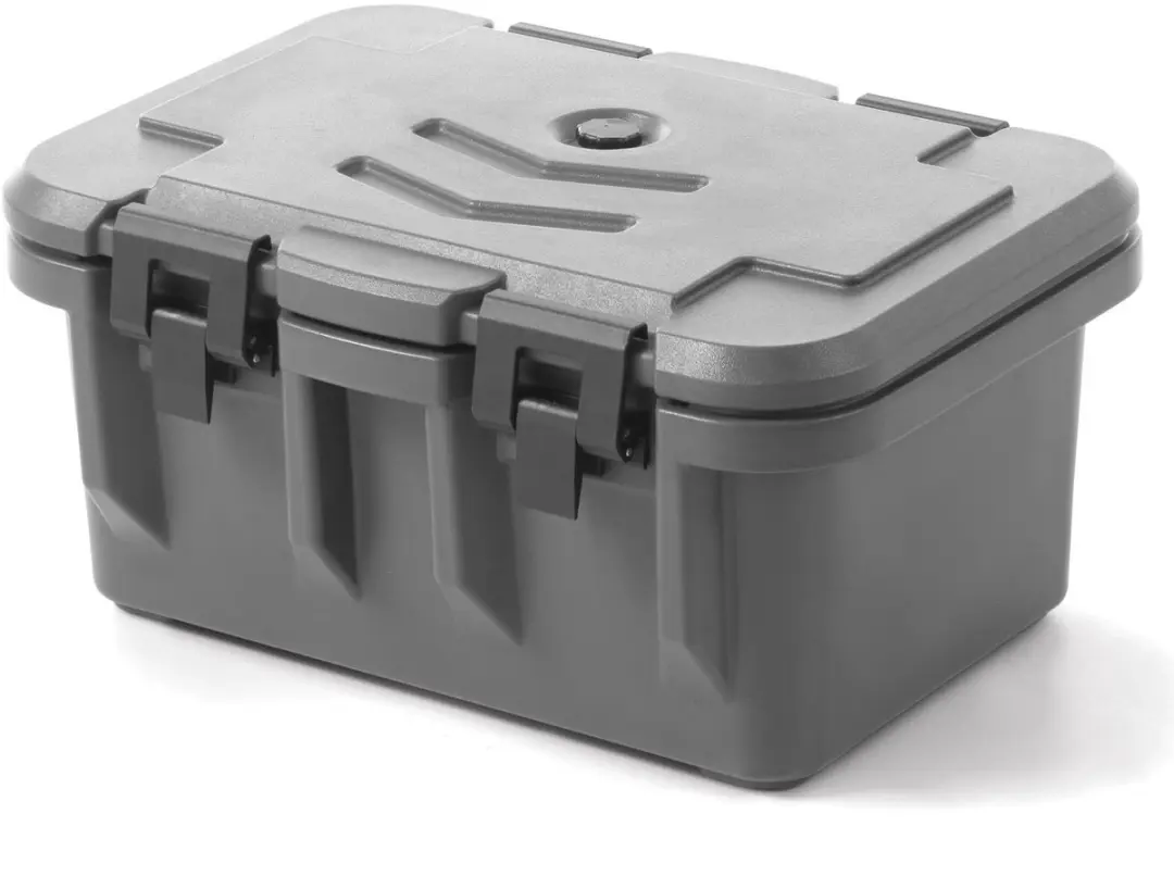 HENDI Thermo Catering Container GN1/1 877852 - Bovenlader 9.4L - Grijs