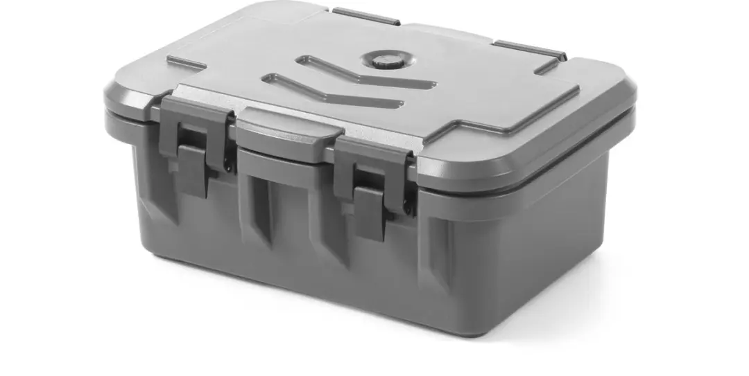 HENDI Thermo Catering Container GN1/1 877852 - Bovenlader 9.4L - Grijs