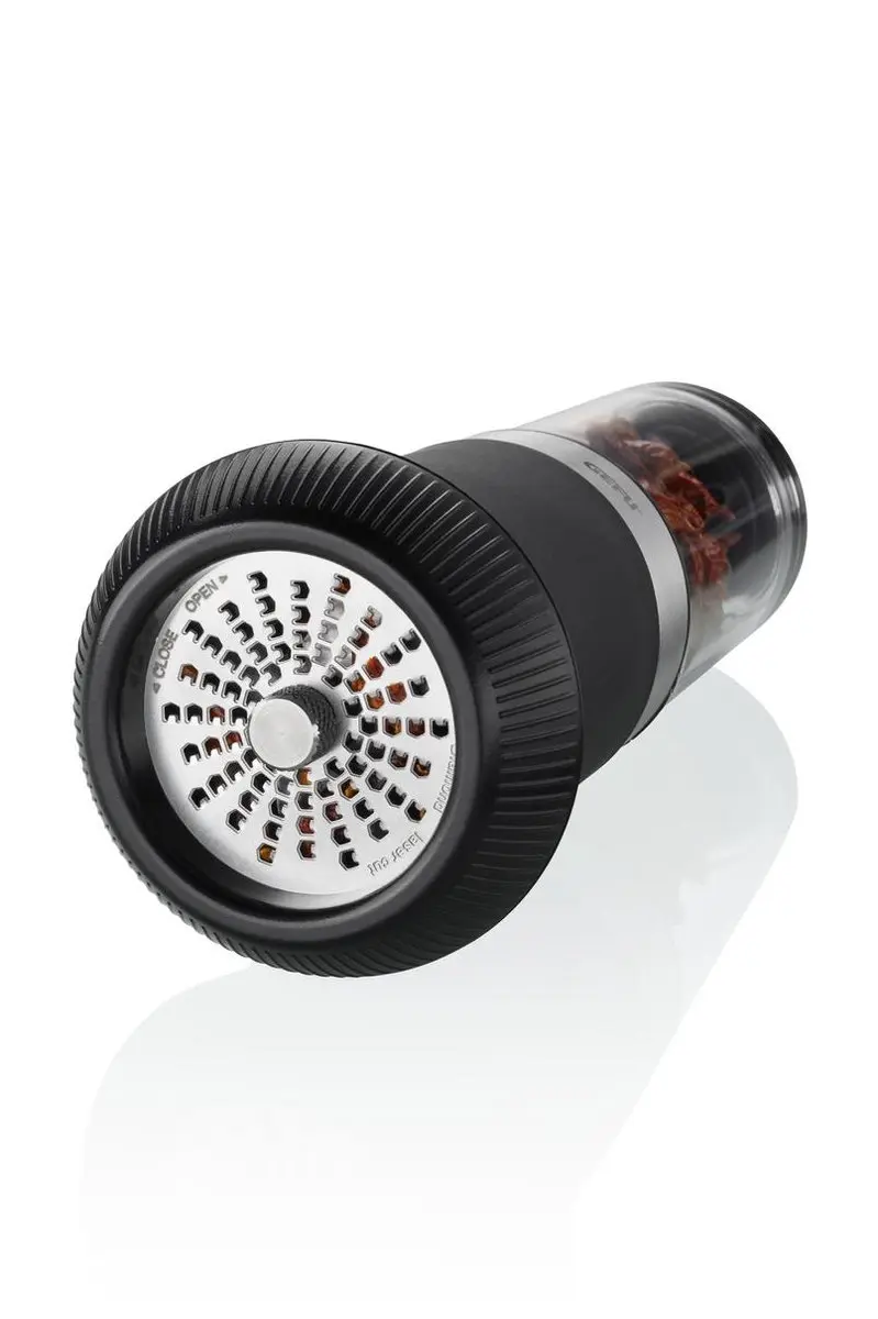 GEFU X-PLOSION Chilimolen 15cm - Zwart/Zilver