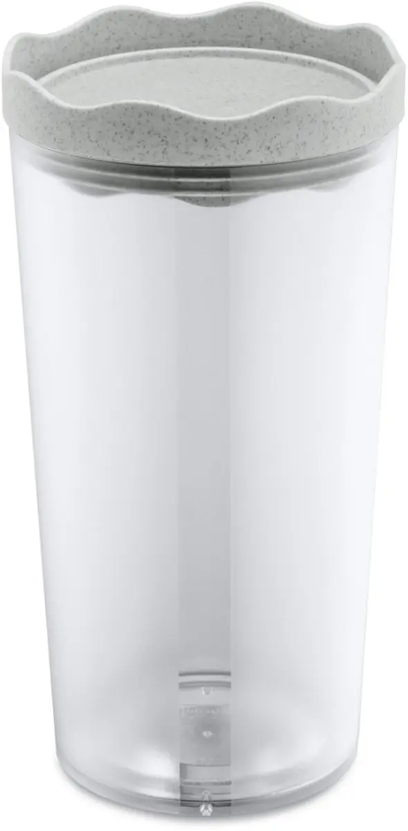 Koziol Voorraadpot Organic Grijs 1L