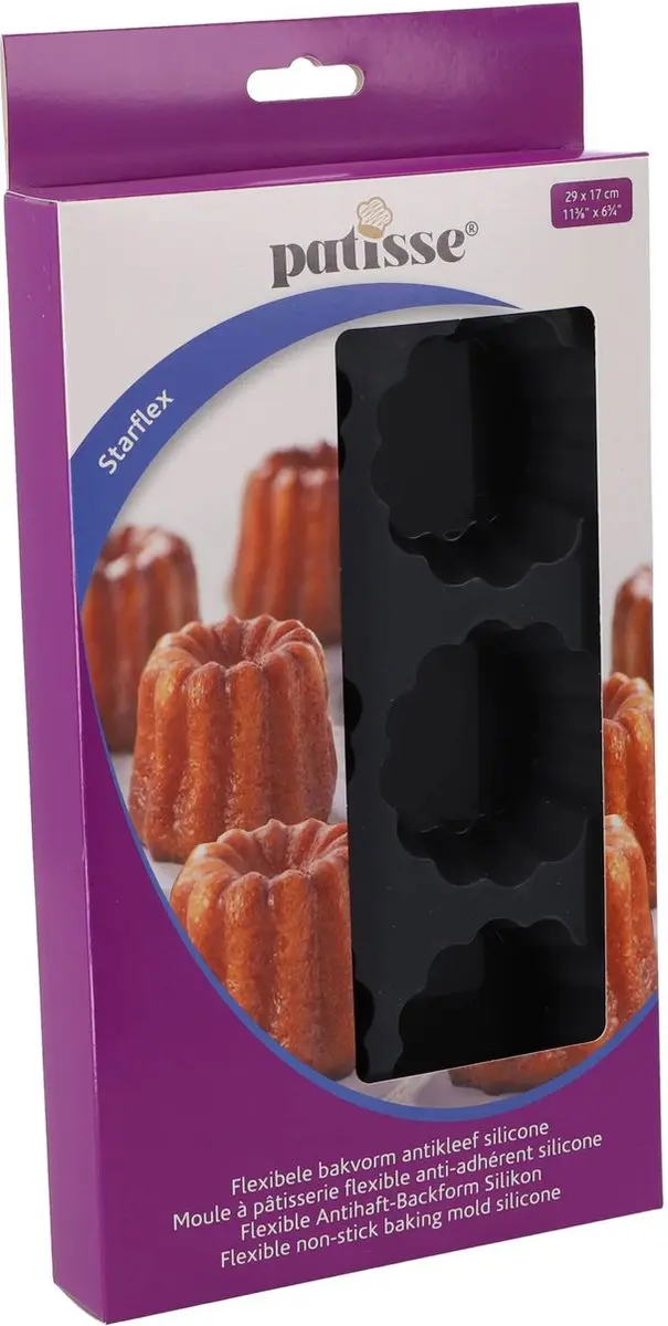 Patisse Mini Taartvorm 6-vaks