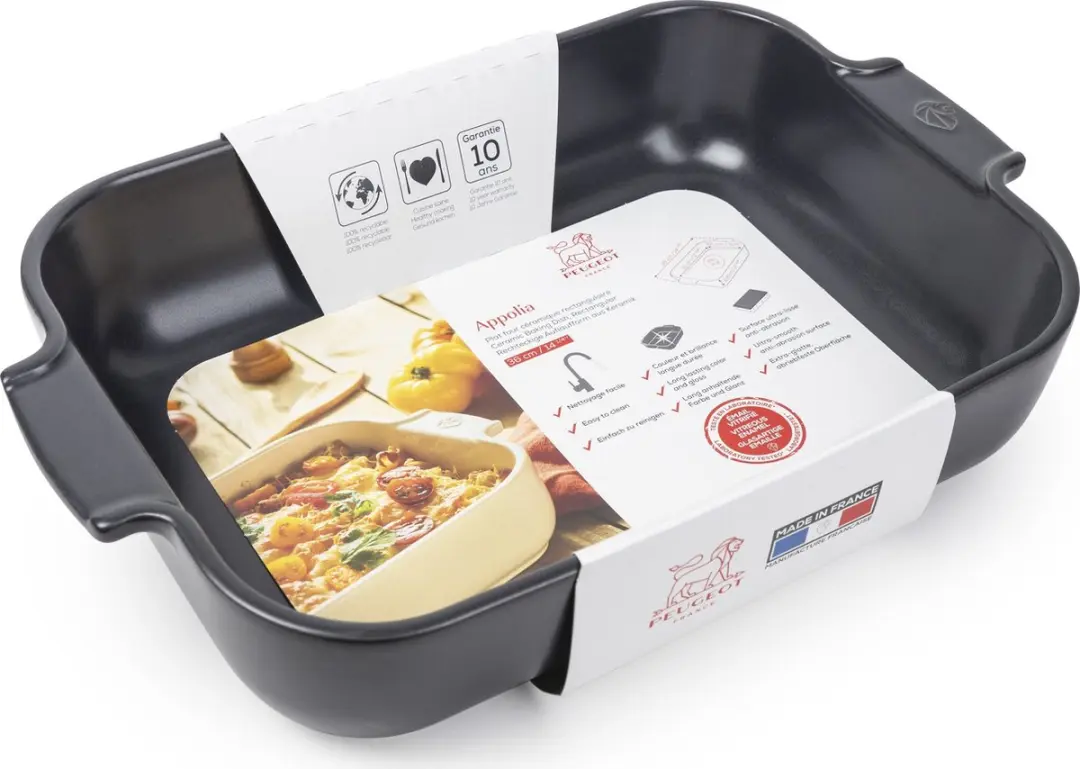 Peugeot Appolia Ovenschaal 36cm - Leisteen - 3.8L