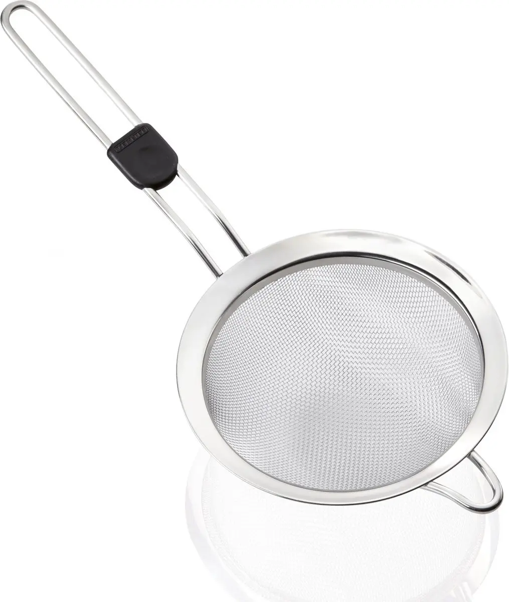 Leifheit Proline Keukenzeef 16cm - RVS - Grijs/Zwart
