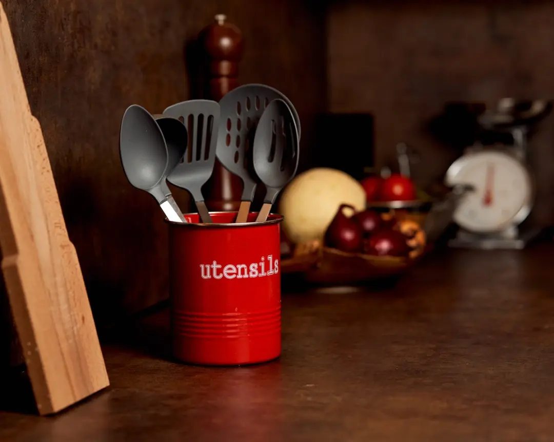 Excellent Houseware Kookgerei Set 5-delig - Zwart/RVS