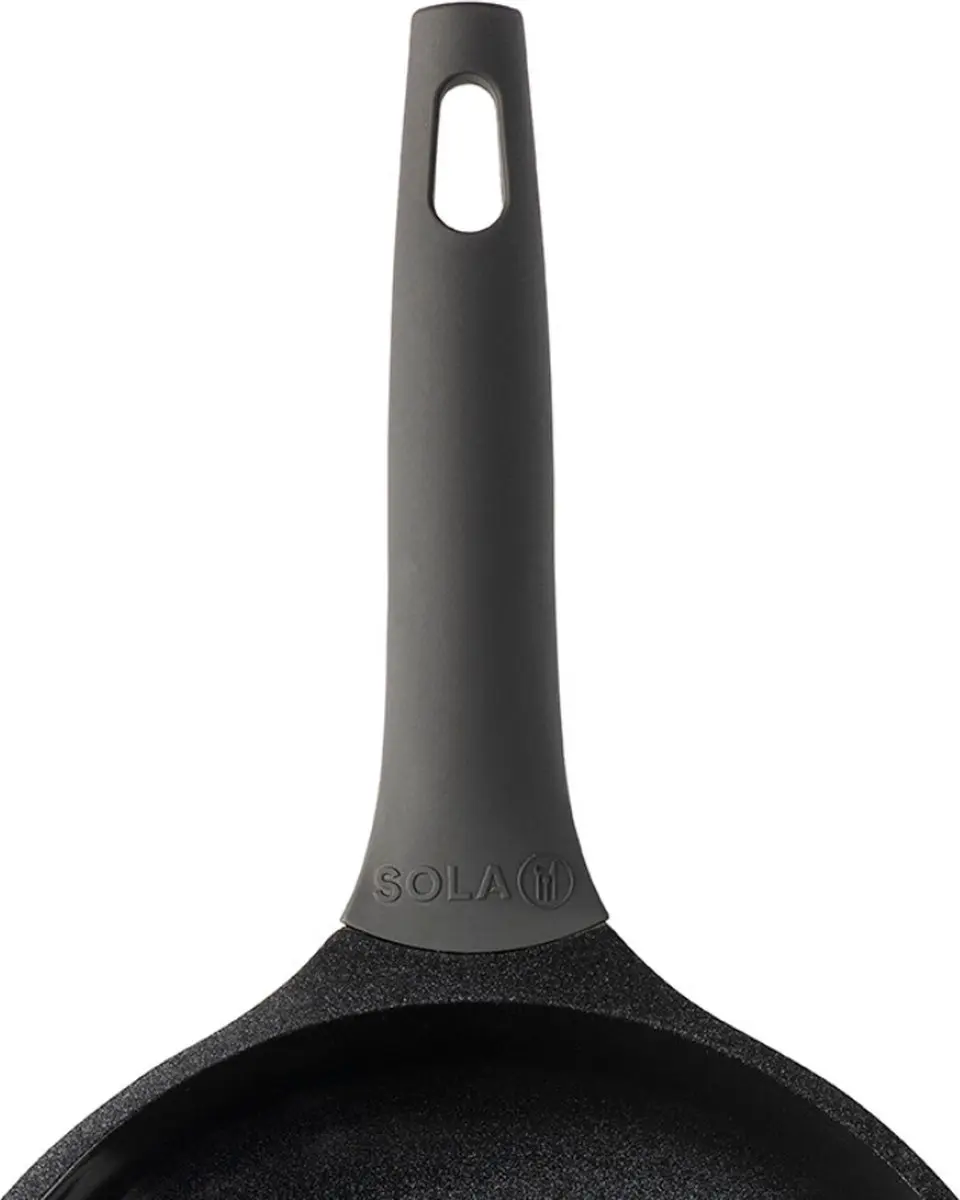 Sola Ceramic Deluxe Koekenpan 24cm - Zwart - afbeelding 6 van 6