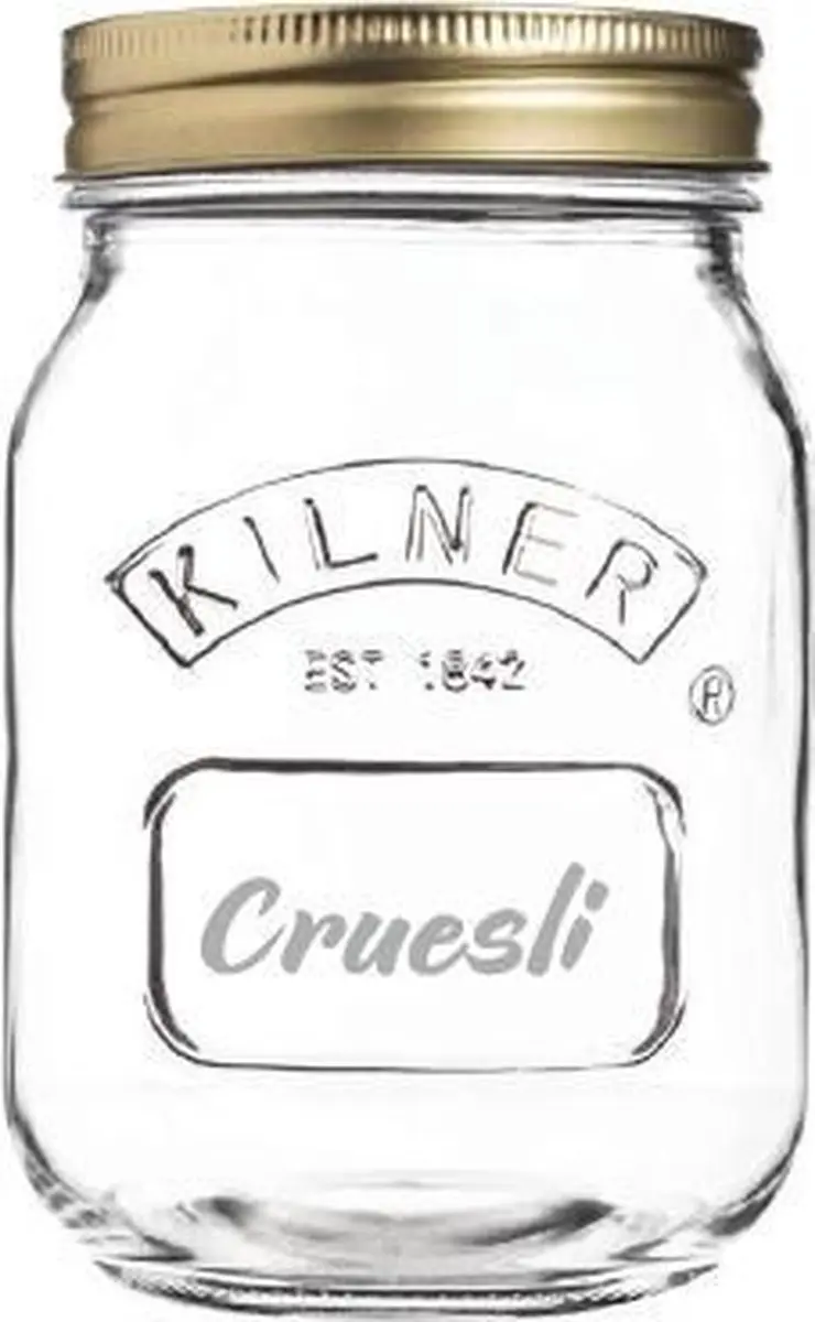 Kilner Gegraveerde Weckpot 0,5L