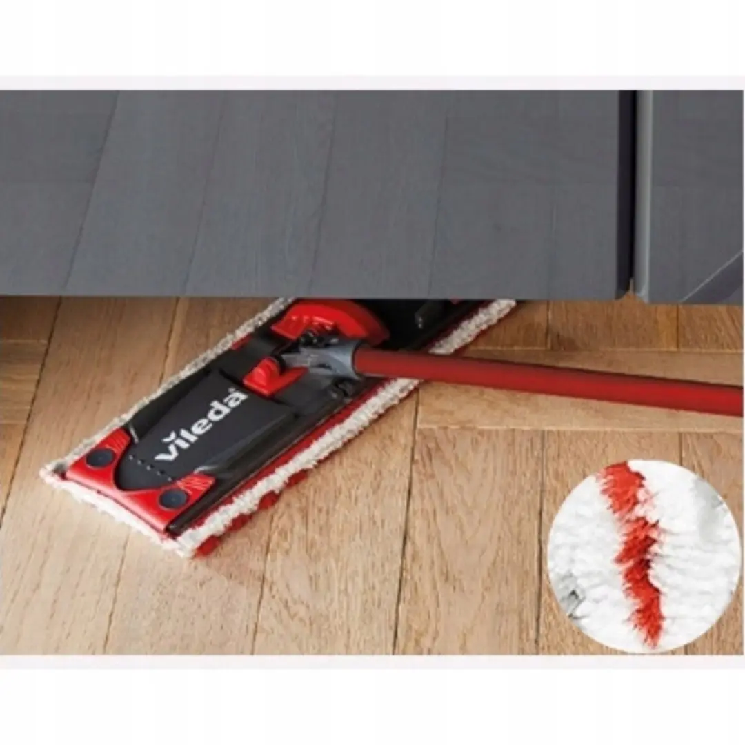 Vileda Ultramax Vloermopset - Grijs-rood