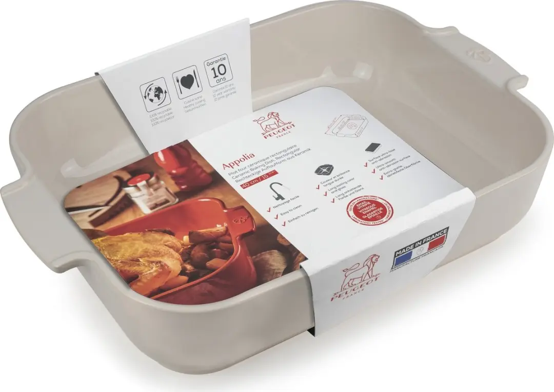 Peugeot Appolia Ovenschaal 40cm - 5.2L - Ecru