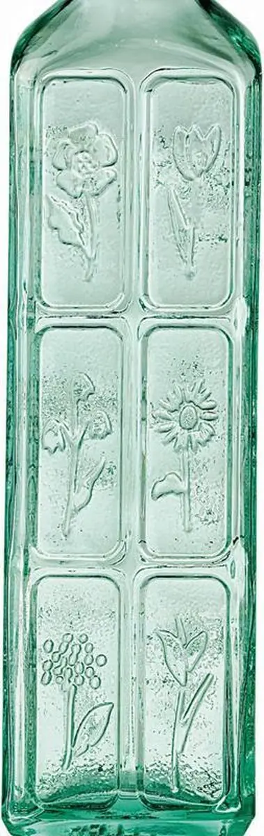 Bormioli Rocco Olie & Azijnfles 500ml - Groen Transparant