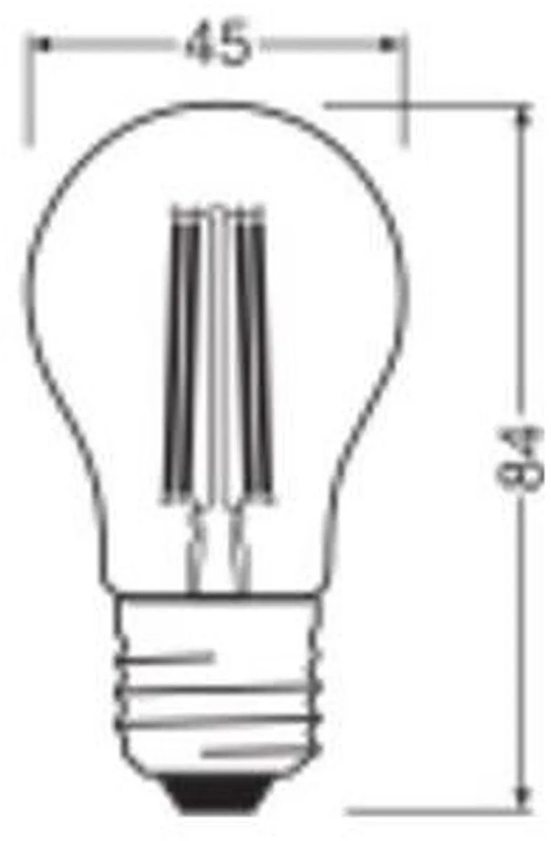 LEDVANCE LED Classic P45 E27 5.9W 806lm Warm Wit - afbeelding 6 van 6