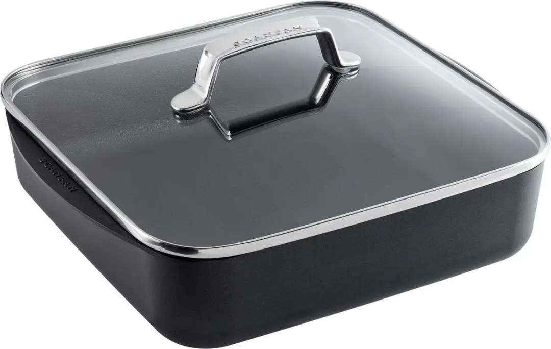 Scanpan TechnIQ Deksel Glas 33x33cm - Zilver/Transparant