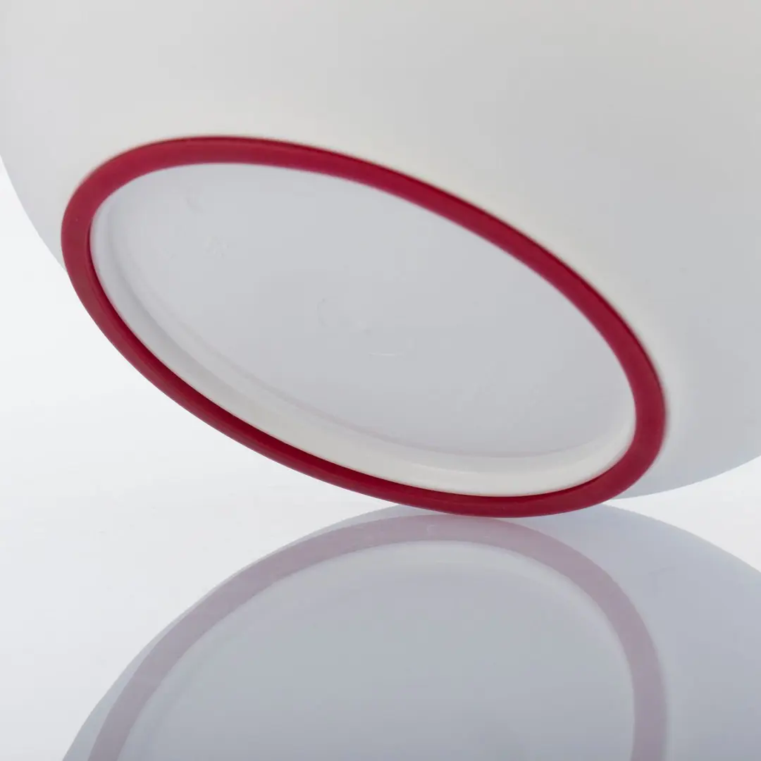 Westmark Bakset 3-delig - 2,5L/1L/1L - Wit/Rood/Heldere kunststof