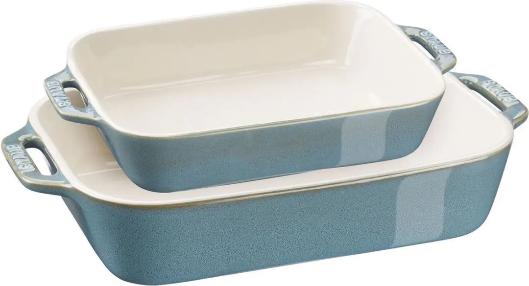 Staub Ceramic Gratineerschaal Set 20x27/20x16