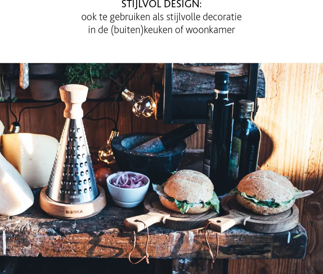 Boska Vijzel Herbs Graniet - Ø17,5cm - Zwart