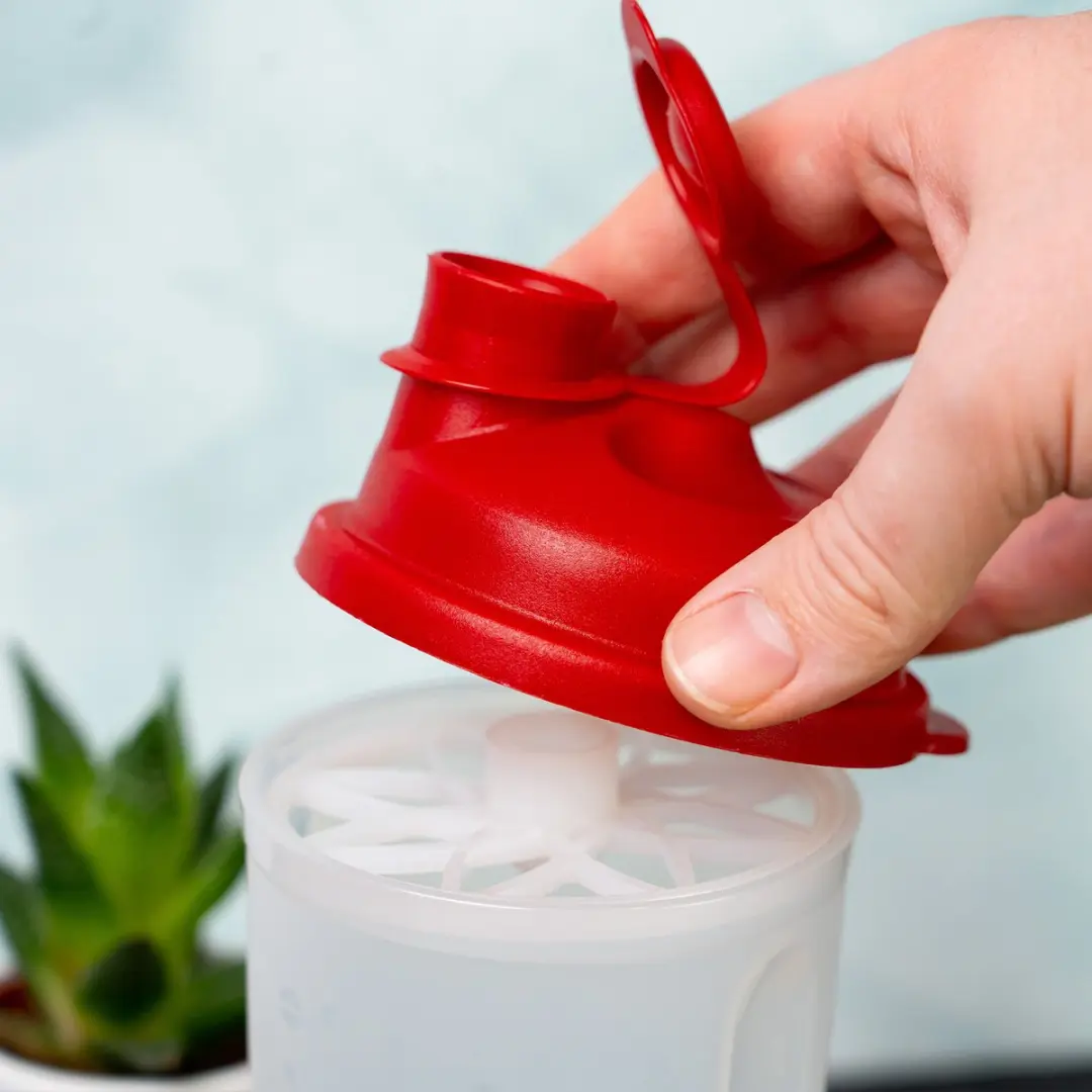 Westmark Mixery Dressingshaker 0,5L - Rood - BPA-vrij