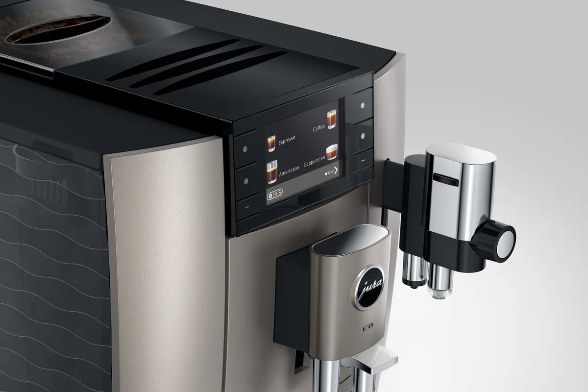 Jura E8 Midnight Silver Volautomatische Espressomachine - 27 Programma's - afbeelding 6 van 6