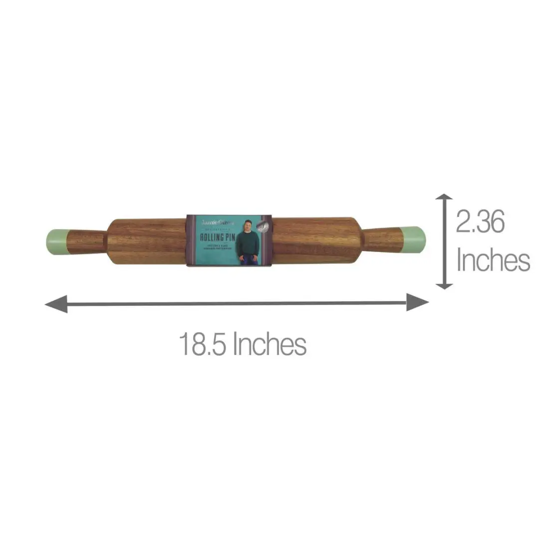 Jamie Oliver Deegrol Hout 47cm - Bruin - afbeelding 3 van 3