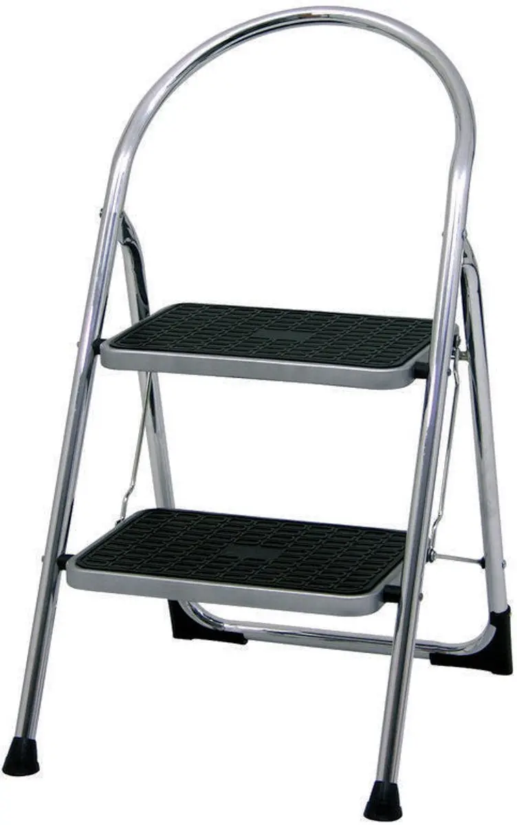 Altrex Cromato Silver Huishoudtrap 2 treden