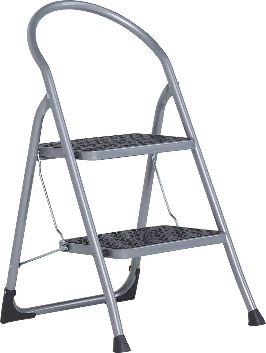 Altrex Cromato Silver Huishoudtrap 2 treden - 2.47m