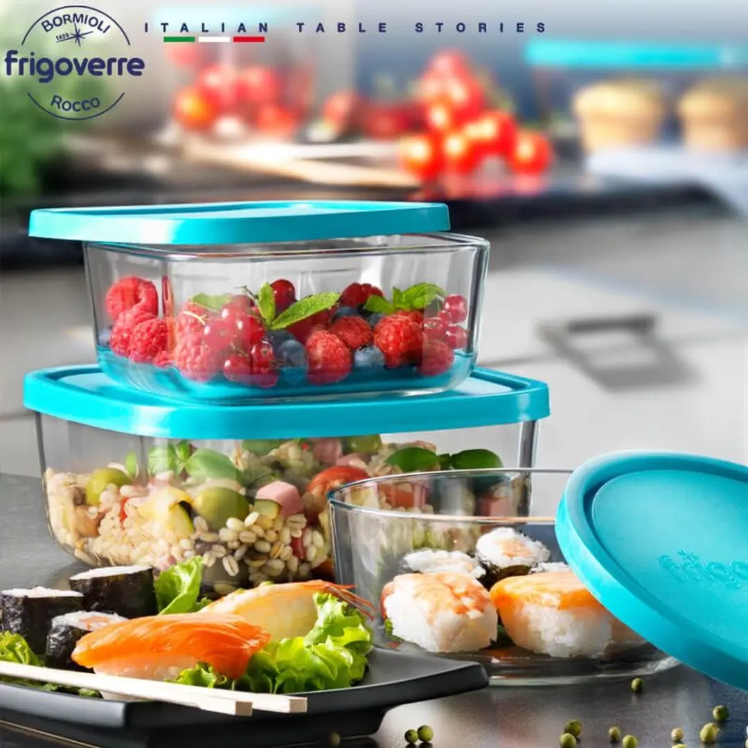 Bormioli Rocco Frigoverre Voorraaddoos 3.45L - Transparant - 22x22cm