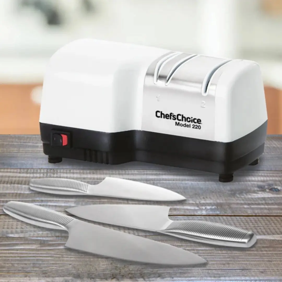 Chef'sChoice Hybrid 220 Messenslijpmachine - 2 Fasen - Wit