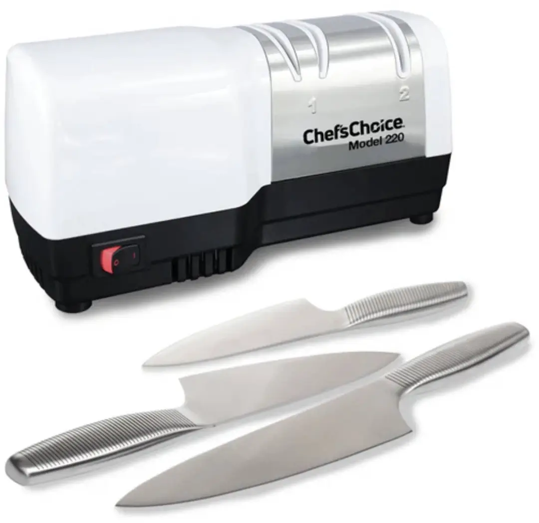 Chef'sChoice Hybrid 220 Messenslijpmachine - 2 Fasen - Wit - afbeelding 6 van 6