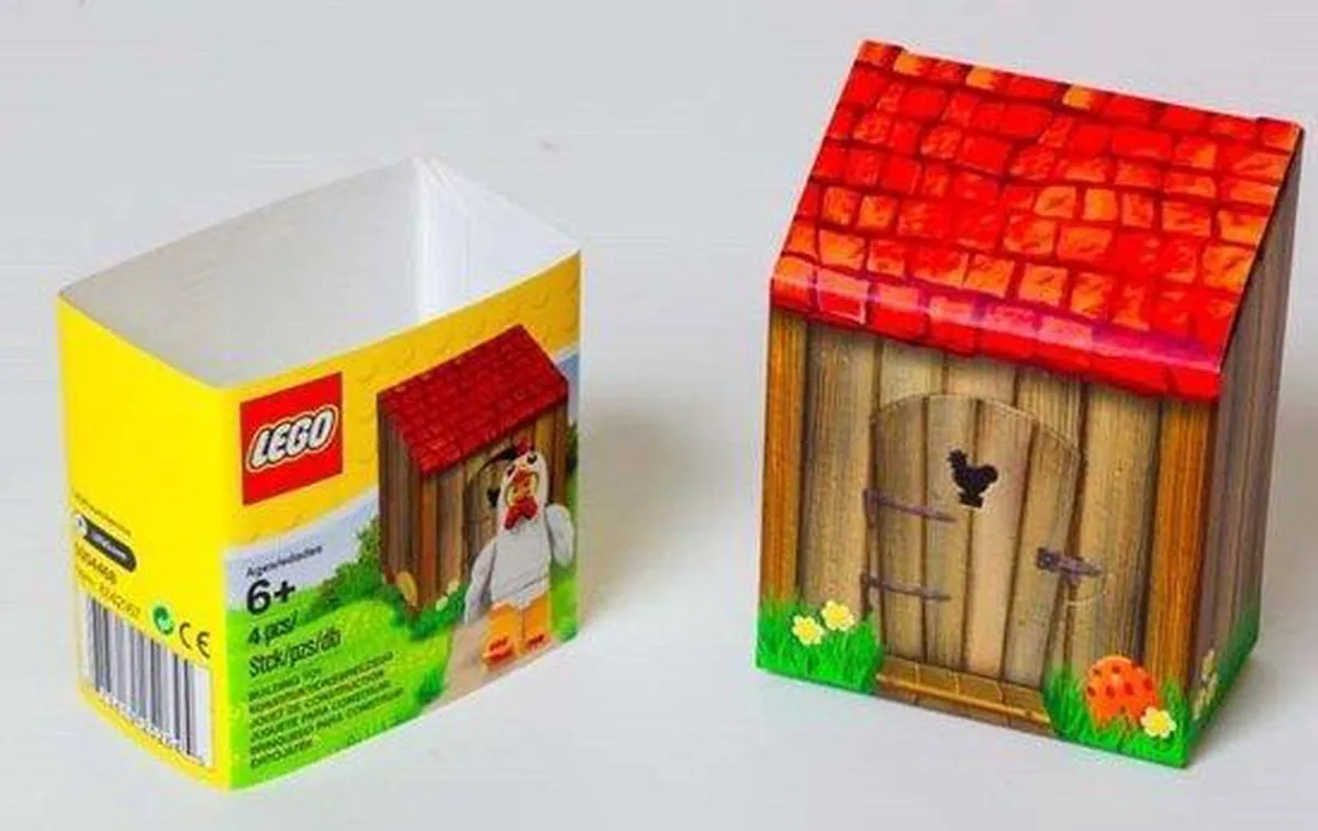 LEGO Minifiguur Pasen Kippenpak - 1 Stuk - Limited Edition - afbeelding 3 van 4