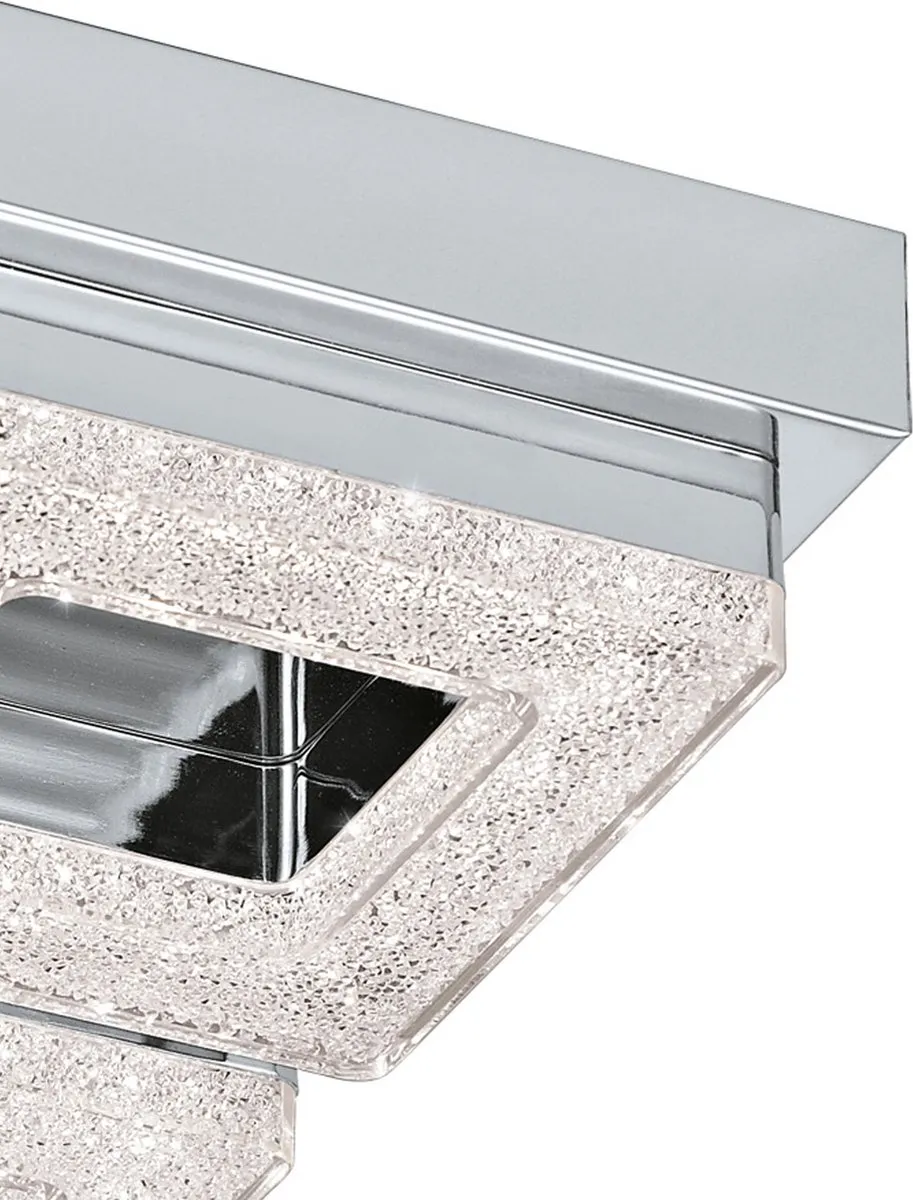Eglo Fradelo Wandlamp 28cm - 4 Lichts - Chroom