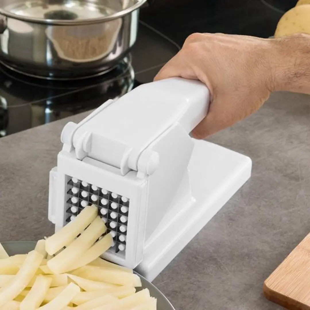 Excellent Houseware Aardappelsnijder - Friet - Wit - afbeelding 6 van 6