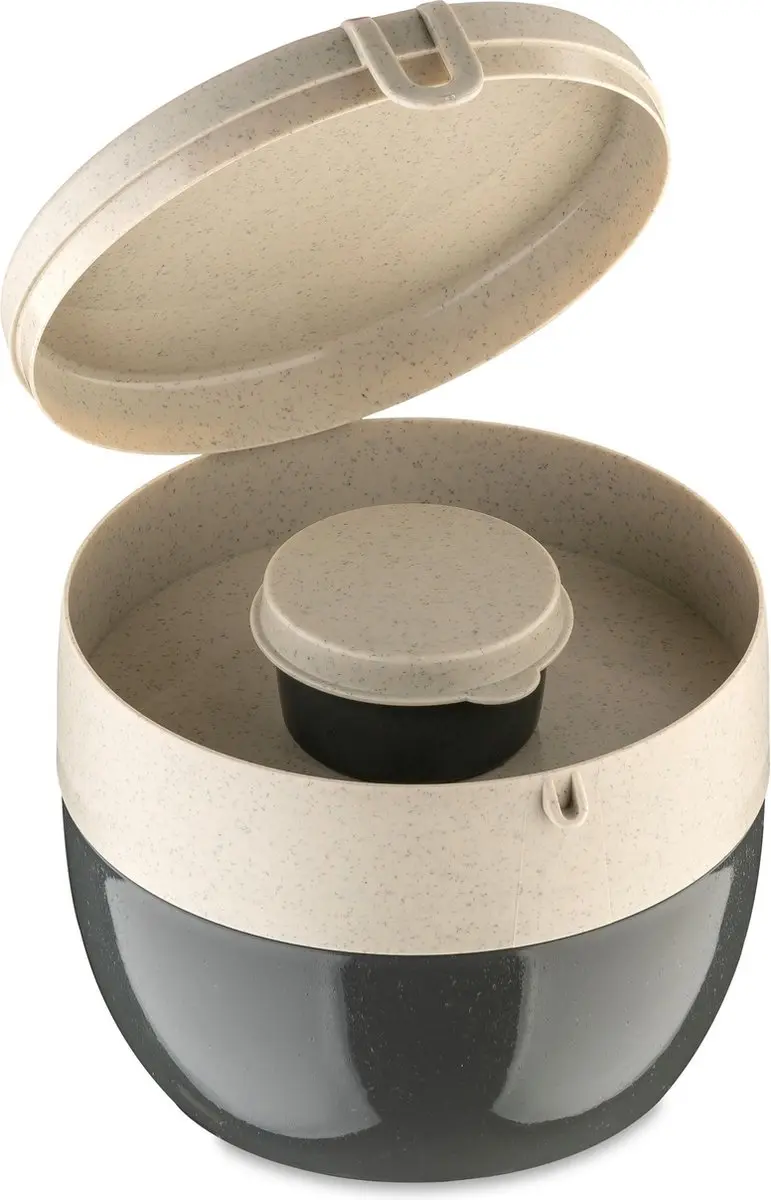Koziol Bentobox Organic Medium - Grijs - 0.40L