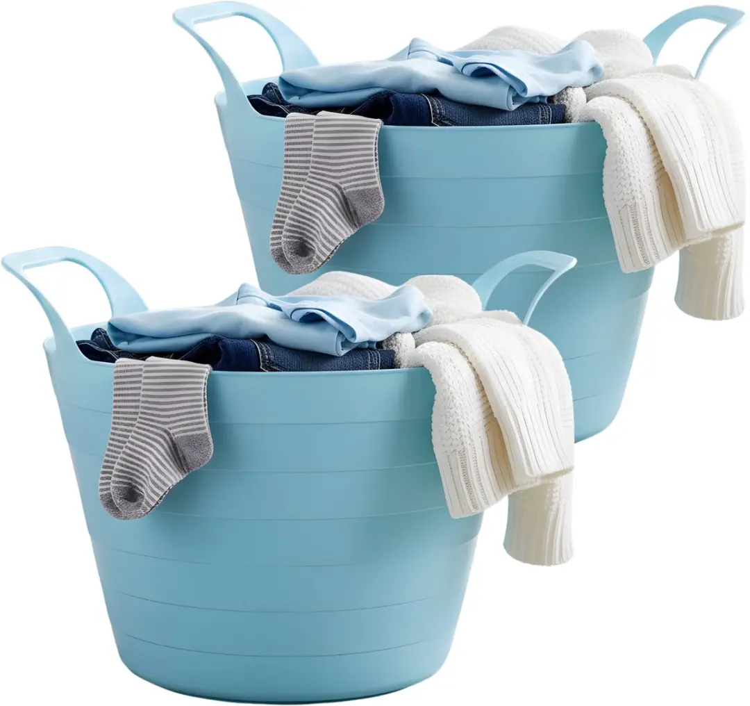 Excellent Houseware Flexibele Wasmand 2x