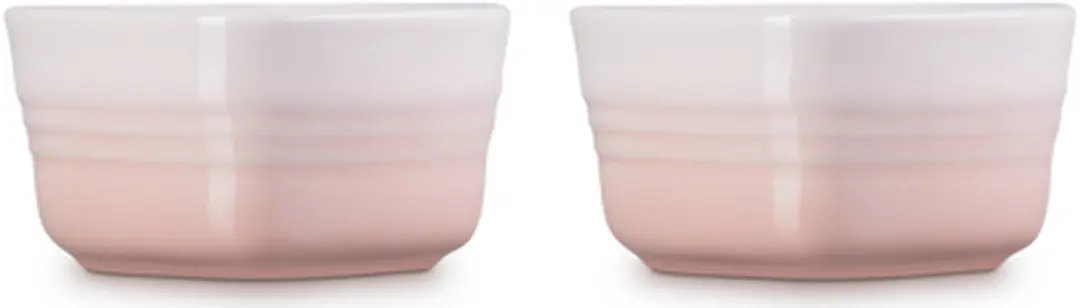 Le Creuset Ramekin Hart 11cm - 0,3L - 2 Stuks - Roze