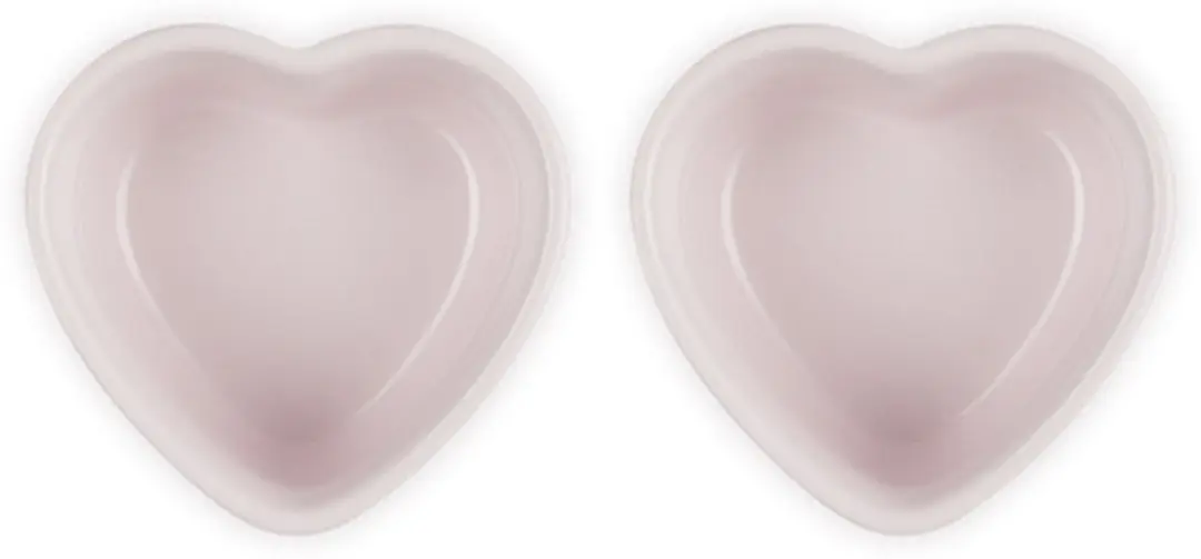 Le Creuset Ramekin Hart 11cm - 0,3L - 2 Stuks - Roze