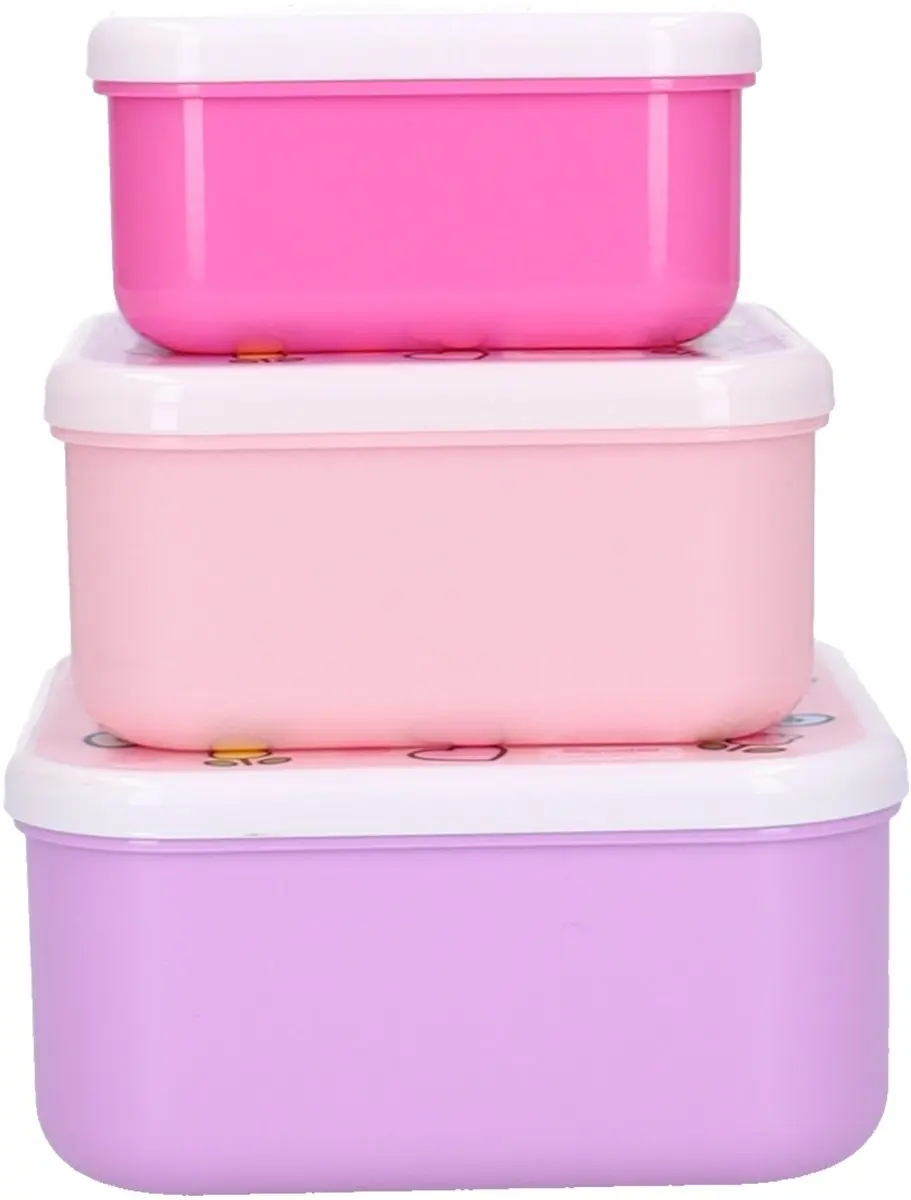 Hello Kitty Fresh Bites Kinder Snackbox 3-in-1 Roze