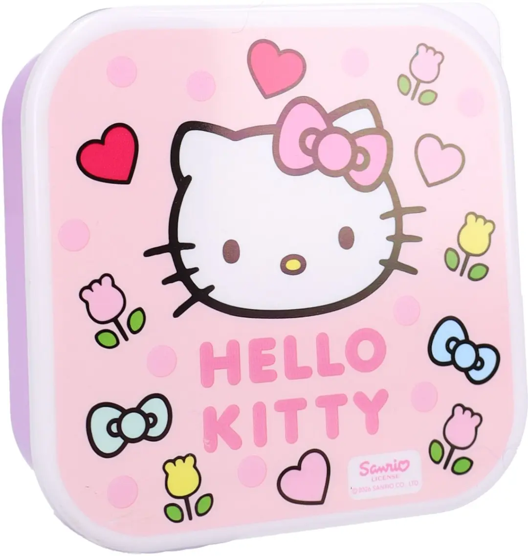Hello Kitty Fresh Bites Kinder Snackbox 3-in-1 Roze