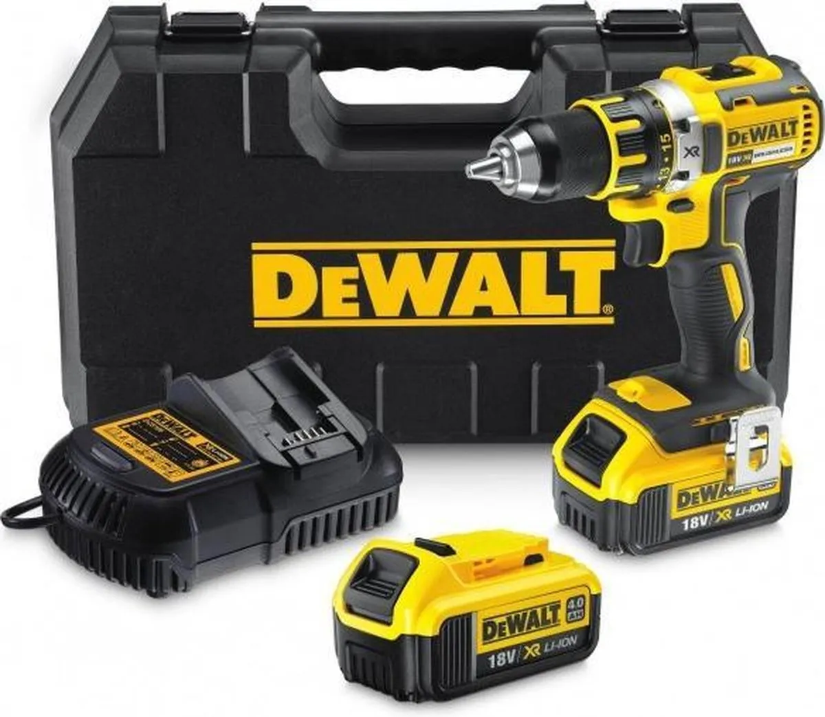 DeWalt DCD790D2-QW Accuboormachine 18V - 2x 4.0Ah