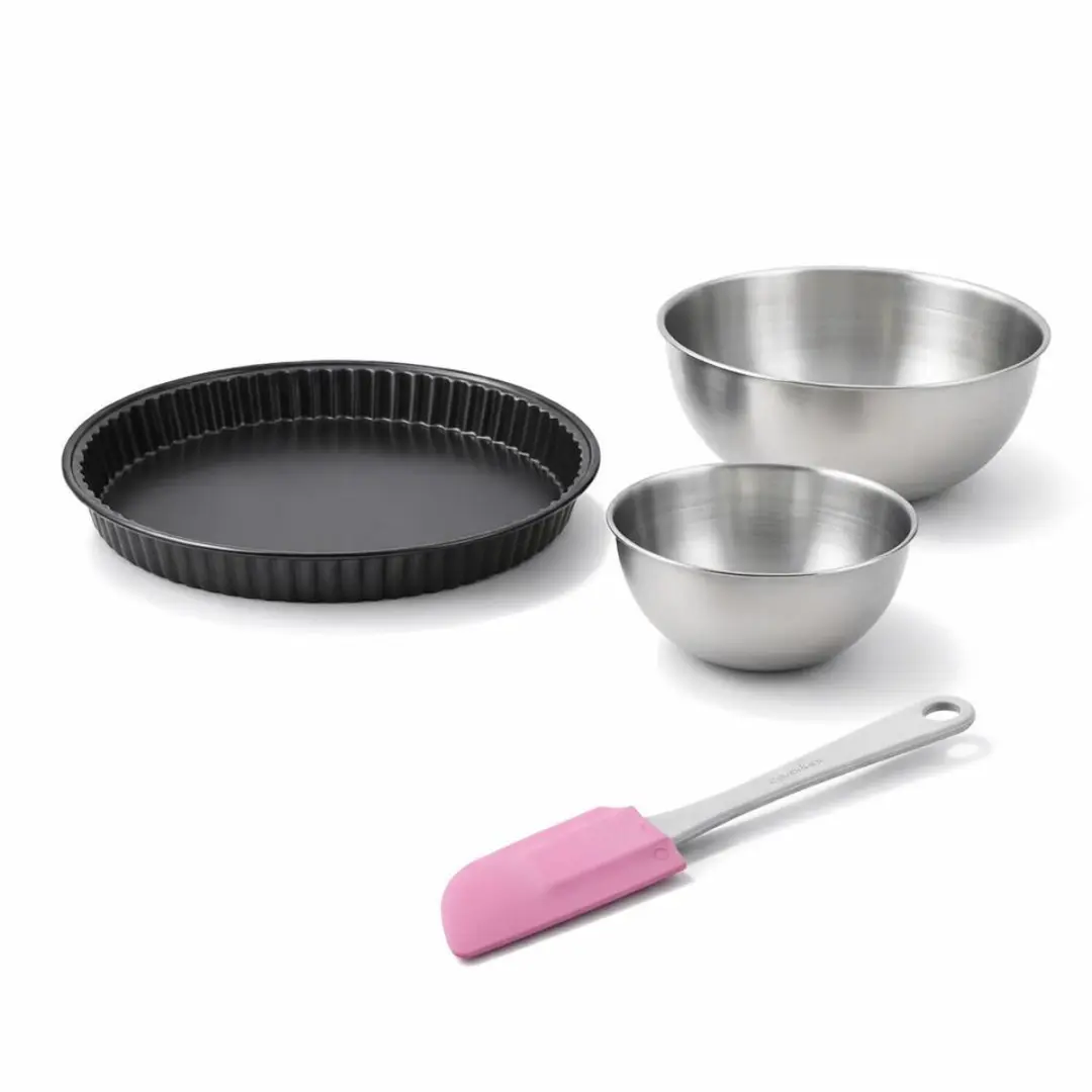 Zenker Bakset Quiche Lorraine 30cm - Zwart