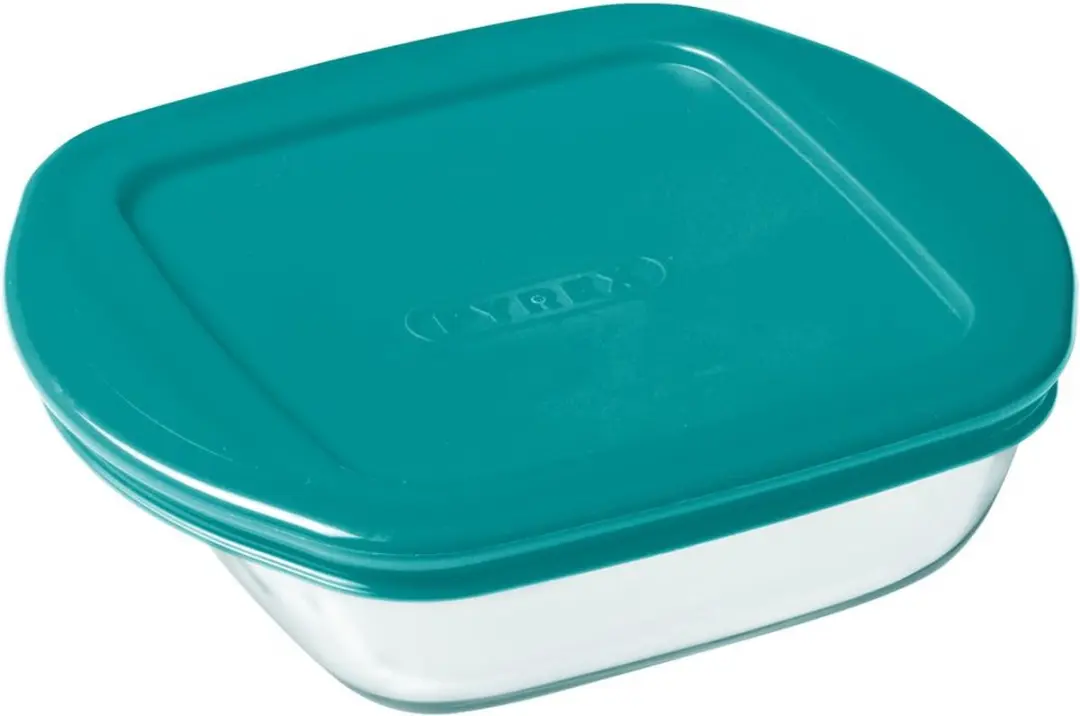 PYREX Cook & Store Vierkant Schaal Set 3 Stuks - 3.55L - afbeelding 6 van 6