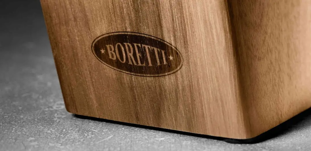 Boretti Messenblok Acaciahout