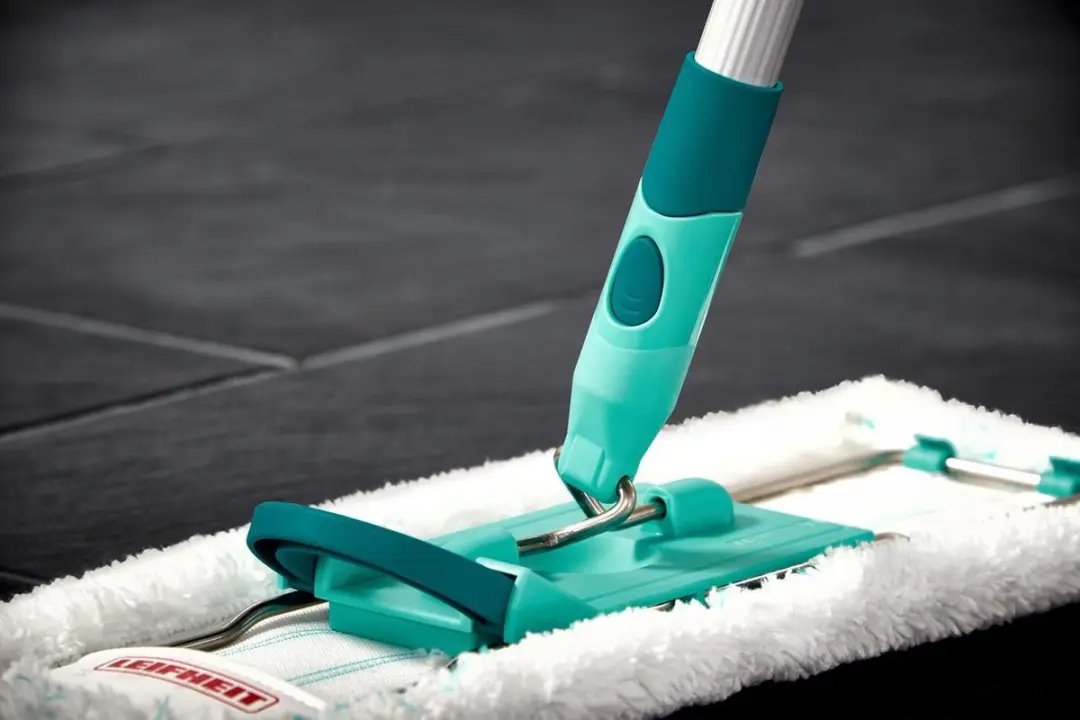 Leifheit Profi XL Micro Duo Vloerwisser 42cm - Turquoise - afbeelding 6 van 6