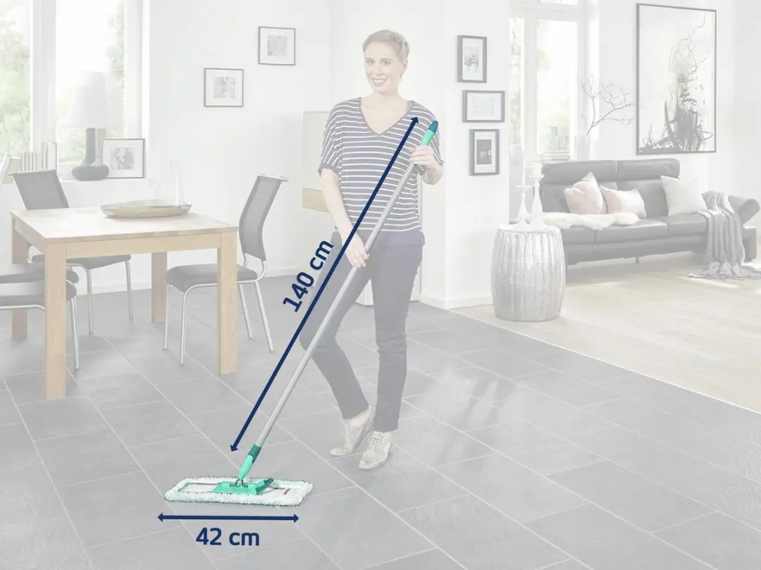 Leifheit Profi XL Micro Duo Vloerwisser 42cm - Turquoise