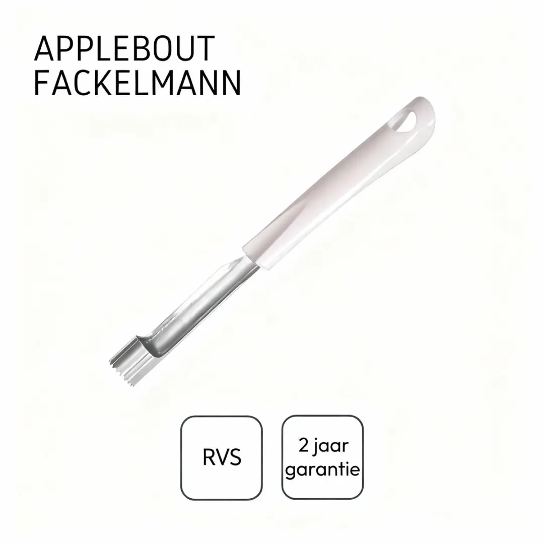 Fackelmann Arcadalina Appelboor - Wit