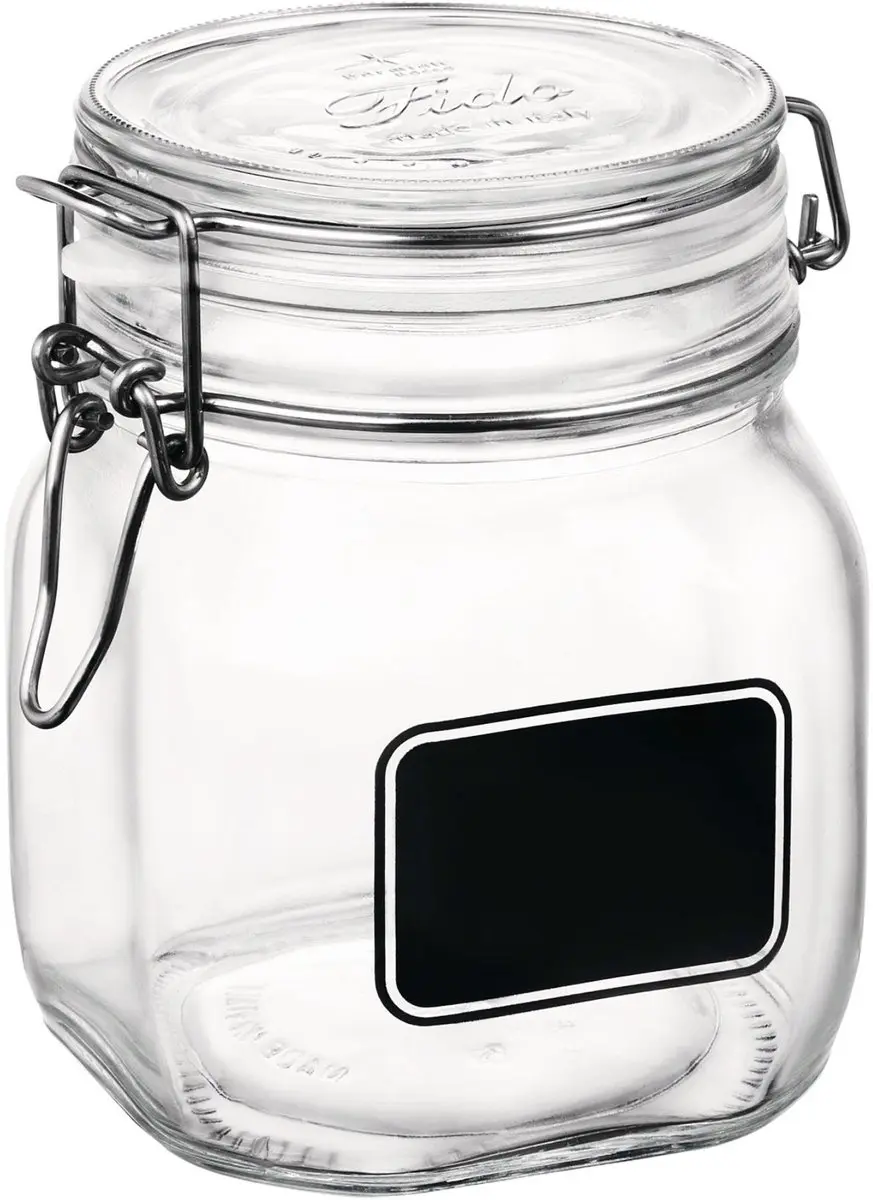 Bormioli Rocco Krijt Fido Weckpot 750ml