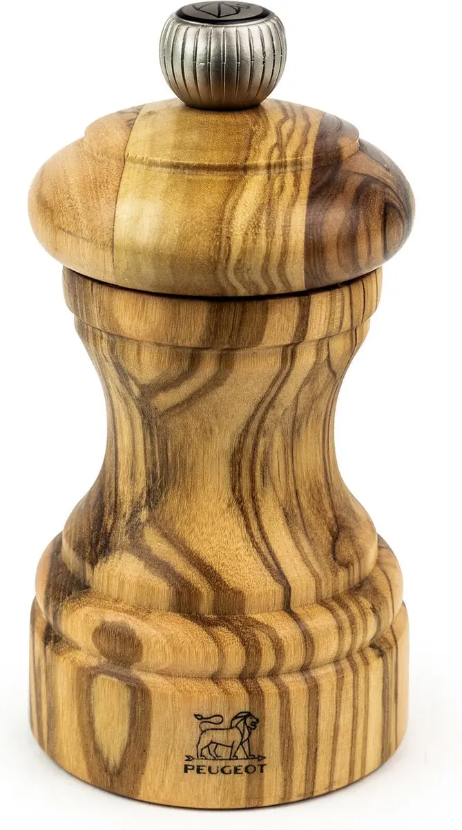 Peugeot Bistro Pepermolen 10cm - Olijfhout - afbeelding 6 van 6